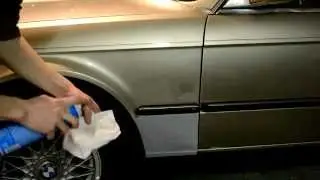 BMW E30 Drivers Side Fender Rust and Rot Removal Fixed Part:2