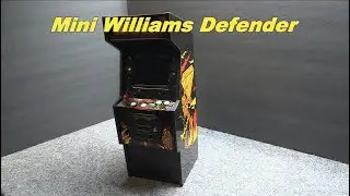 Mini Williams Defender Arcade Machine - Yes, Fully Playable Too!