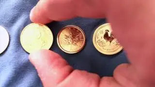 2017 Australia 1/4 oz Gold Lunar Rooster BU