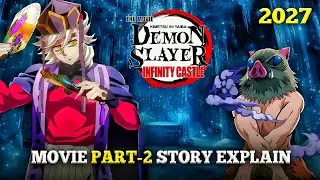 Demon slayer infinity castle movie part 2 story explain, Doma vs Inosuke story explain