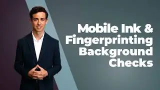 Mobile Ink & Fingerprinting Background Checks