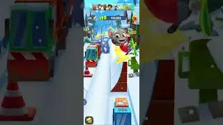 Tom Gold Run Game❤️🥰👍👌🌹☺️ #subwaysurfs #talkingtom #talkingtomgoldrunluckycards #talkingtom #heydude
