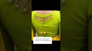 #BlouseTrends #BackNeckBlouseDesigns