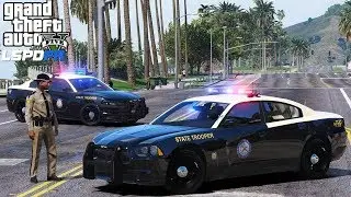 LSPDFR GTA 5 Police MOD - Florida State Trooper