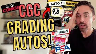 ОТЛИЧНЫЕ НОВОСТИ! CGC и PSA выпускают функцию &laquo;Автограф&raquo; с оценкой! Это новый рубеж в грейдинге?