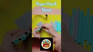 How to Make Pen and Pencil Stand with Paper| Very Easy Paper Pen Stand #paperpencilbox #stand #diy