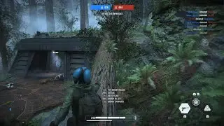 STAR WARS Battlefront 2 Best Sniping Spot Endor Map