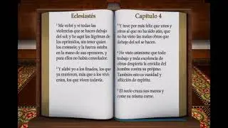 LA BIBLIA  ECLESIASTES  COMPLETO REINA VALERA ANTIGUO TESTAMENTO