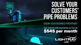 LightRay LR3 UV Pipe Repair System by Spartan Tool