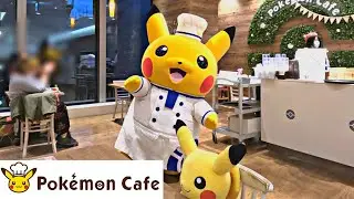 Pok&eacute;mon Caf&eacute; Tokyo Front Row Seat Pikachu Show! 4K Virtual tour/2023/Japan/Nihonbashi