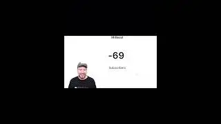 Mrbeast hits -69 subscribers