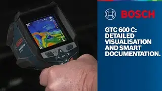 Bosch GTC 600 C Professional: Detailed visualisation and smart documentation