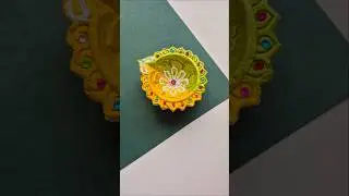 Easy DIY Diya Painting Ideas for Diwali #diwali #diya #diwalidecor #craftshorts #shorts #viral