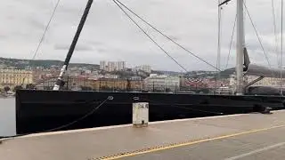 Anatta - najveća jedrilica koja je uplovila u riječku luku