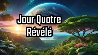 Révélation du quatrième jour de la création du monde.