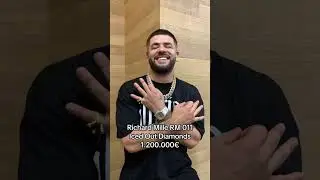 Noizy dhe orat e tij Richard Mille #gjesti #duet #noizy #ingelehmann #mariuslindvik #nrk #svensson