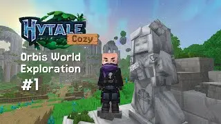 Hytale Cozy Longplay 1h20m - Orbis World Exploration: Biomes & Builds (No Commentary) - Early Access