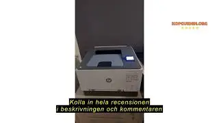 Produktrecension av HP Color LaserJet Pro 3202dw