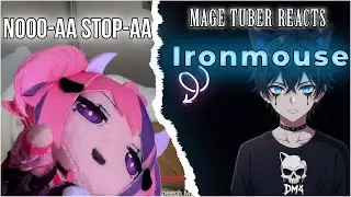MageTuber Reacts: Ironmouse's verbal tick stunlocks her for 80 seconds!