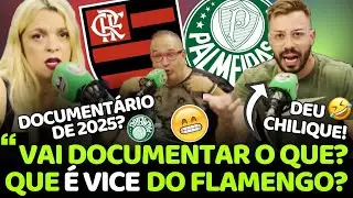 😂 PALMEIRENSES PERDERAM O CONTROLE AO SABER DE DOCUMENTÁRIO DO PALMEIRAS. VÃO FALAR DO FLAMENGO?