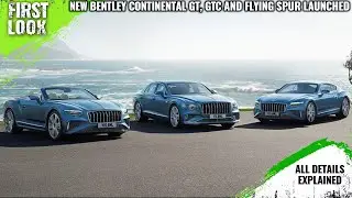 Bentley Continental GT, GTC & Flying Spur High Performance Hybrid Variant Launched -All Details Here