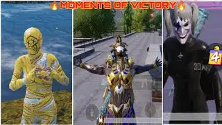 PUBG MOBILE|BGMI |RED MAGIC 6 PRO/RED MAGIC 7+5 FINGERS+GYRO|1vs4 MOMENTS OF VICTORY|1|💪☠️🔥