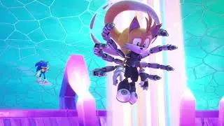 Sonic Prime: Nine getting tricked by Sonic with his fake screaming 😂