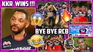 Next sala cup namde?? || rcb vs kkr roast || rcb out of ipl || narine 4 wickets