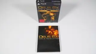 Deus Ex Human Revolution Limited Edition Unboxing