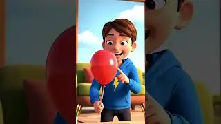 Crazy experiment: Balancing a balloon on a stick! #shorts #viral #ai