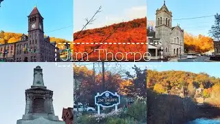 Visiting The Most Beautiful historic town in Pennsylvania, Jim Thorpe | Fall Festival 2025 🍁🍂🎃