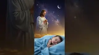 Peaceful AI Story &ndash; Jesus and Sleeping Baby #love #gospelmusic #jesus #amen #heaven #jesuschrist