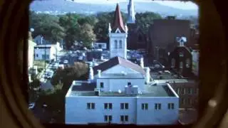 Downtown Huntsville in the 1961 from atop the Times Building
