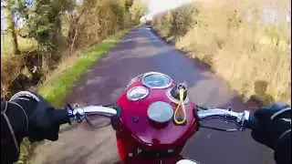 1960 Triumph speed twin ride out