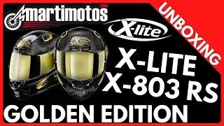 UNBOXING 🤩 X-Lite X803 RS GOLDEN EDITION // MARTIMOTOS.COM