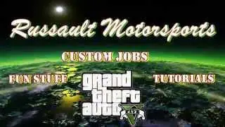 Russault Motorsports Channel Intro Video