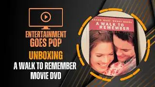 A Walk to Remember (2002) DVD Unboxing 📀 | Original DVD Release Mandy Moore Shane West