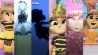Iconic bee | #TikTok #Complilation | My talking Angela 2