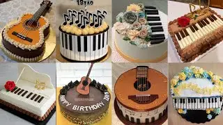 🎶beautiful music cake design 2025/music lover theme cake/musical cake/cake image/birthday cake#music