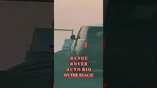 RANGE ROVER AUTOBIO LUX SUV! ON THE BEACH! #BritishLux! #onthebeach #ftlbeach #soflo #wealth!