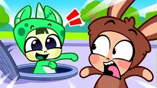 My Friend Turned Into Zombie! Funny And Spooky Cartoons for Kids | Nursery Rhymes