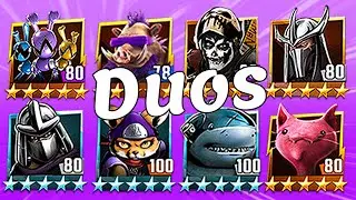 TMNT Legends Best Duo Teams Combination