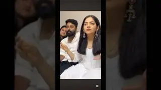 Ahaana at Nimish&rsquo;s house❤️❤️ #ahaanakrishnakumar #nimishravi #ahaanawedding ##ahaana #ahaanakrishna