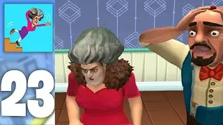 Prankster 3D Scary Teacher Prank Level 23 Walkthrough Gameplay | Z&K Games