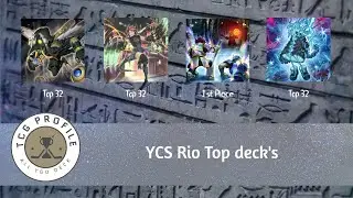 YCS Rio Top deck's Mystic Mine Burn(1st), Tri-Brigade Lyrilusc, Dinomorphia and Spright