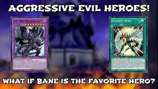 Yu-Gi-Oh! Duel Links || EVIL HERO MALICIOUS BANE IS THE FAVORITE HERO! AGGRESSIVE EVIL HERO BUILD!