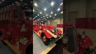 1937, V12 Detroit Fire Truck From Detroit Autorama #michigan #classic #truck