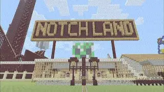 Xbox Minecraft: Notch Land!!