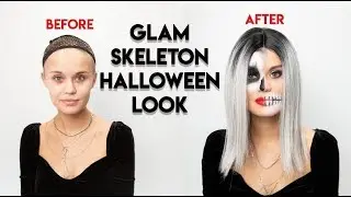 Glam Skeleton Halloween Tutorial