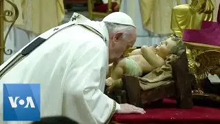 Pope Francis Celebrates Christmas Eve Mass